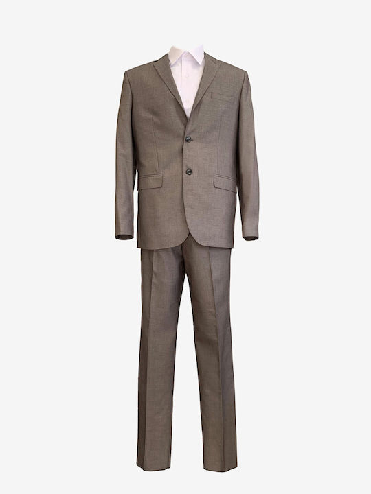 Interline Men's Suit Men's Suits Light Brown