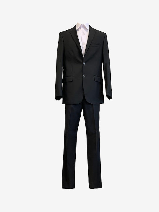 Alberto Men's Suit Black