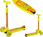 Kids Scooter Foldable 3-Wheel Yellow