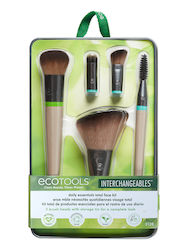 EcoTools Сет с четки за грим от Синтетична косъм Daily Essentials Total Face 8бр