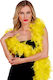Deluxe De carnaval Boa Galben 1buc