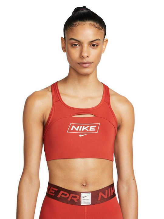 SWOOSH Γυναικείο Μπουστάκι Πορτοκαλί