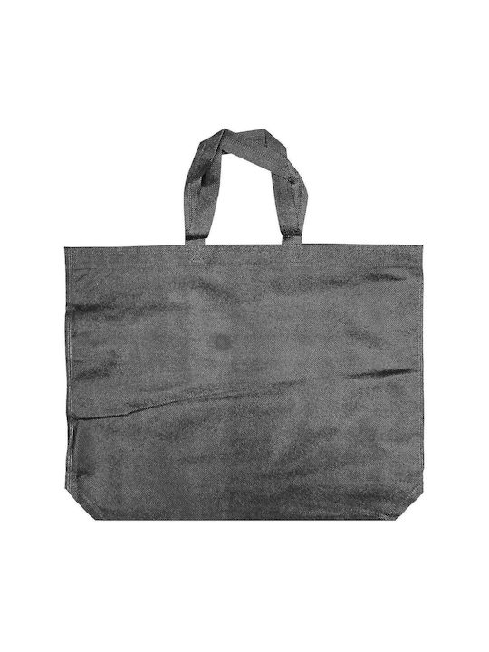 HOMie Υφασμάτινη Τσάντα για Ψώνια σε Μαύρο χρώμα