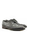 Δερμάτινα Ανδρικά Oxfords Γκρι