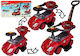 Lean Toys Мега Количка Езда На С Ръкохватка За ...