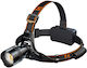 Ledholics Rechargeable Headlamp IP44 with Maximum Brightness 2200lm