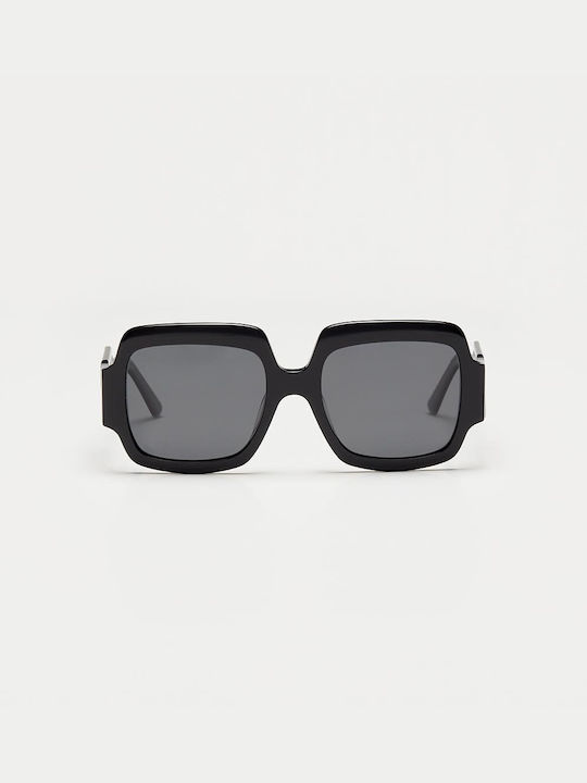 Cosselie Sonnenbrillen mit Schwarz Rahmen und Gray Linse 1802202420