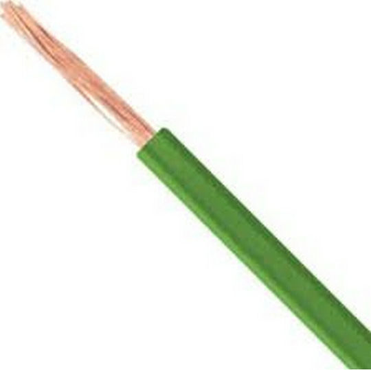 Nyaf H05v-k Power Cord Type NYAF with 1x0.5mm² Cable Properties in Green Colour 100m
