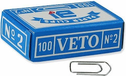 Veto Set of 50pcs Paper Clips