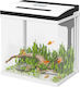 Pawhut Fish Aquarium Capacity 13L with Lighting 61x20x30.5cm White
