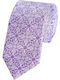 Epic Ties Men's Tie Silk Printed in Purple Color