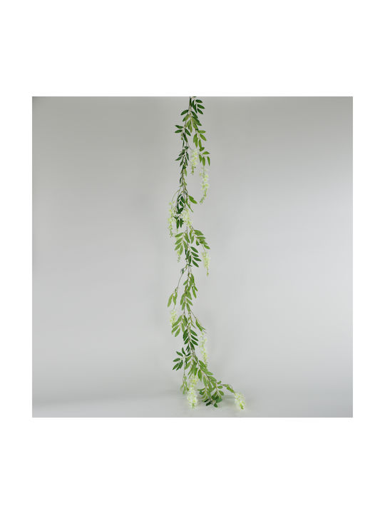 Κρεμαστό Τεχνητό Φυτό Λευκό 190cm