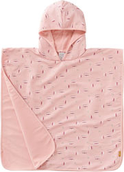 Fresk Kids Beach Poncho Pink 59 x 59cm