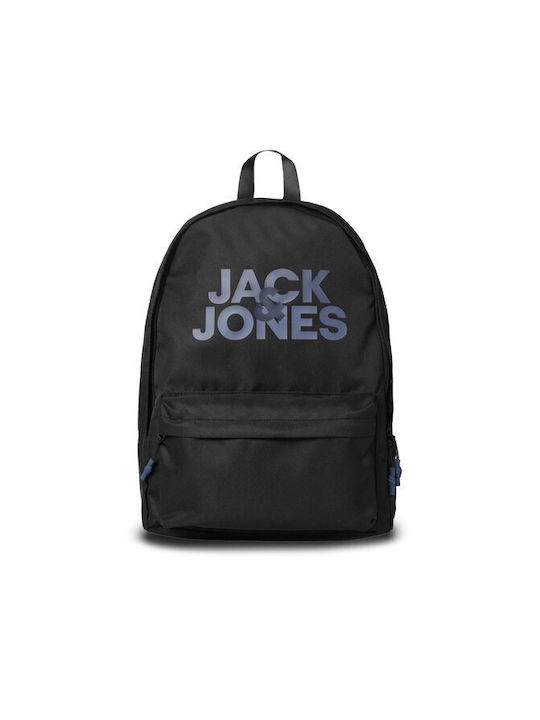 Jack & Jones Men's Fabric Backpack Black