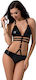Usine Lingerie Sexy Φόρεμα Μαύρο