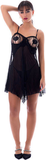 Usine Lingerie Sexy Dress Black