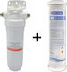 Atlas Filtri DP Matrikx CTO Water Filtration System Single Under Sink