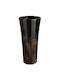 J-Line Vază Decorativă Sticlă Negru 39cm 1buc