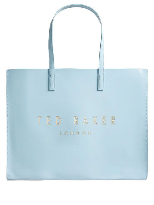 Ted Baker Icon Geantă de damă Cumpărător De umăr Albastru deschis