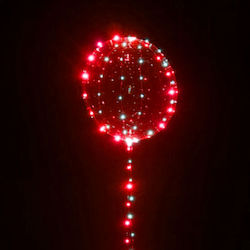 Luftballon Rotes mit LEDs