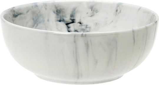 Cryspo Trio Cereal Serving Bowl Round made of Porcelain White with Diameter 16cm