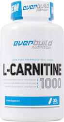 Everbuild Nutriton L-carnitine με Καρνιτίνη 1000mg 30 ταμπλέτες Everbuild Nutriton L-carnitine με Καρνιτίνη 1000mg 30 ταμπλέτες