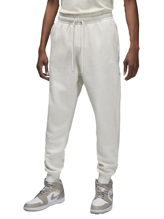 Jordan Men's Fleece Sweatpants WHITE