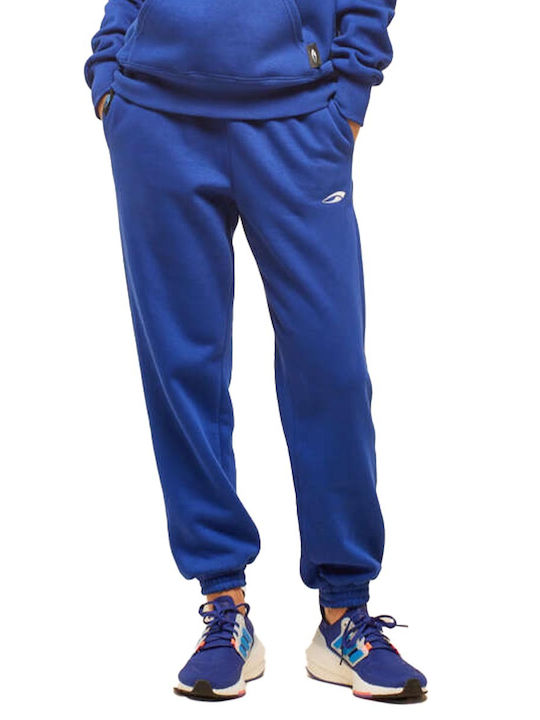 Blue Hunter Men's Sweatpants with Rubber Blue.