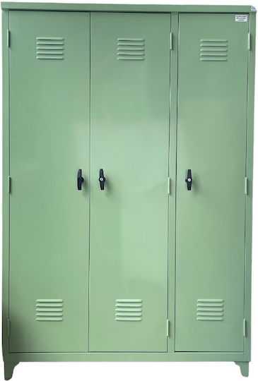 Τρίφυλλη Μεταλλική Γαλβανιζέ 175x45x120εκ. Τρίφυλλη Μεταλλική Γαλβανιζέ 175x45x120εκ.