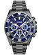 Le Dom Vantage Men's Watch 43mm Chronograph Battery with Gray Metal Bracelet