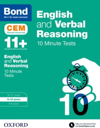 Bond 11 English Verbal Reasoning Cem 10 Minute Tests