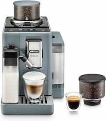 De'Longhi Mașină automată de cafea espresso 1450W Presiune 19bar pentru Cappuccino cu Râșniță Gri