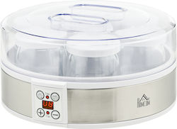 HomCom Fabricant de iaurt 1.5lt Alb 20W HomCom Fabricant de iaurt 1.5lt Alb 20W