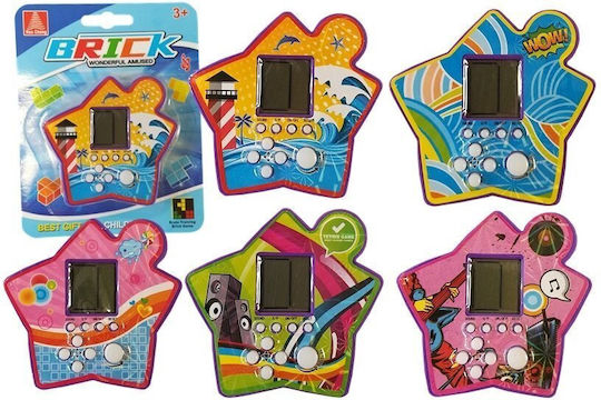 Tetris Star Elektronische Handheld-Spielkonsole für Kinder (Verschiedene Designs/Sortiment von Designs) 1St
