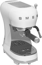 Smeg Μηχανή Espresso 1350W Πίεσης 15bar Μπεζ