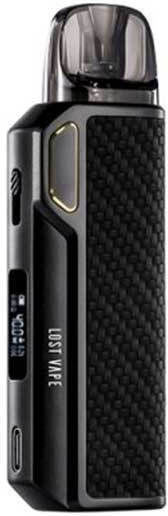 Lost Vape Thelema Elite Pod Mod 3ml mit eingebauter Batterie 1400mAh Black Carbon