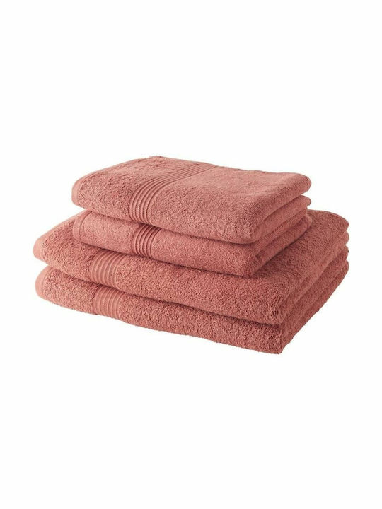 Today 4pc Bath Towel Set Terracotta