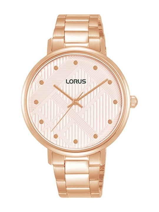 Lorus Damen Uhr mit Rose Gold Metallarmband