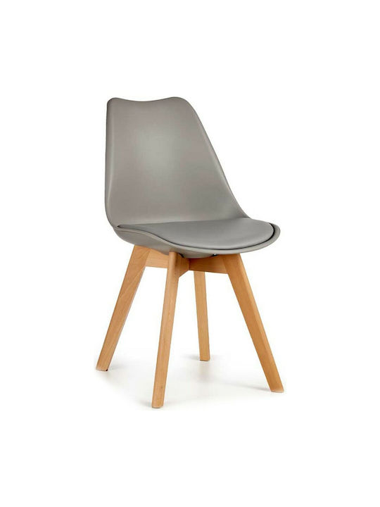 Kitchen Polypropylene Chair Grey 48x43x82cm