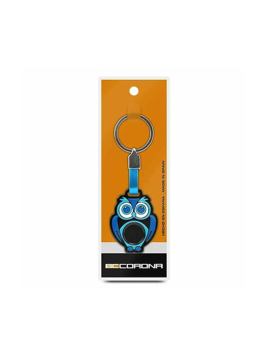 BigBuy Keychain Blue