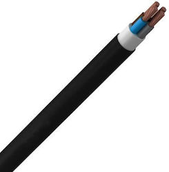 Eurolamp Nettkabel Typ NYY in Schwarze Farbe 1m
