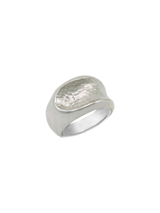 Women's Ring from White Gold 14K