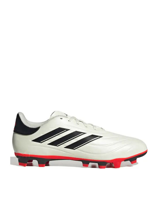 adidas Pure 2 Kids Molded Soccer Shoes White