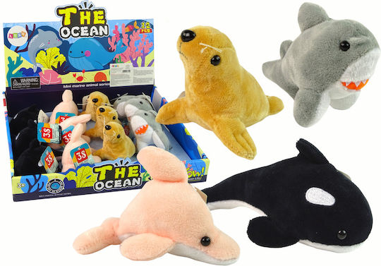 Lean Toys Λούτρινο Sea Animals 13 εκ. (Διάφορα Σχέδια) 1τμχ