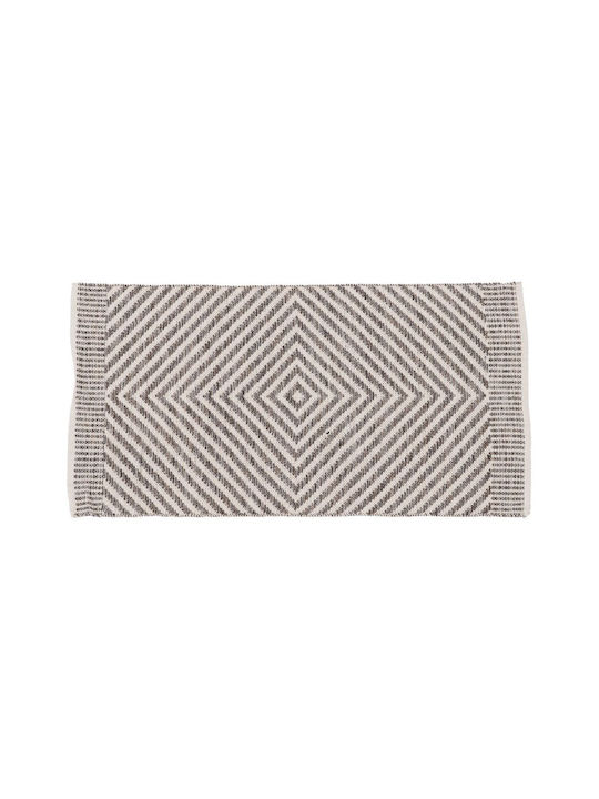 BigBuy Rug Rectangular White Grey