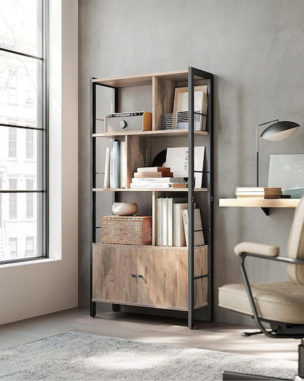 Bibliothek Toasted Oak Farbe 30x74x154cm