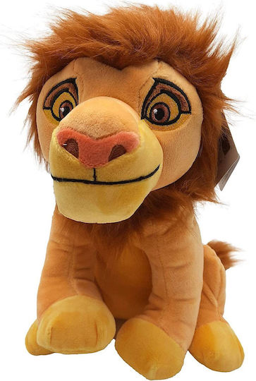 Disney Плюшено Симба Цар Лъв Lion King Възрастен Симба 30 см.