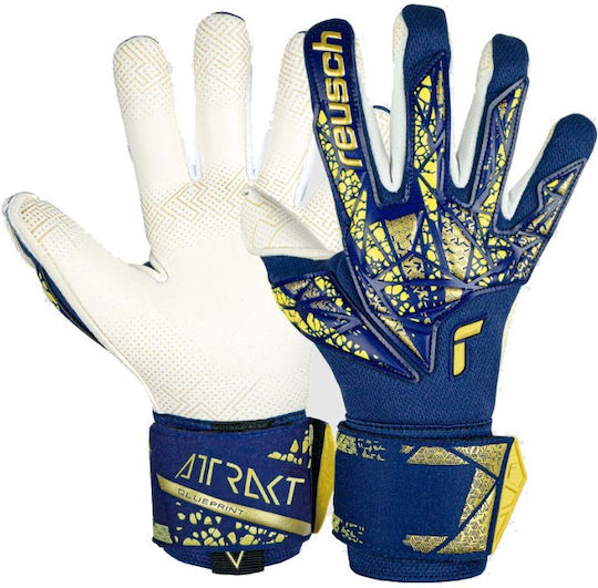 Reusch Attrakt Adults Goalkeeper Gloves Blue