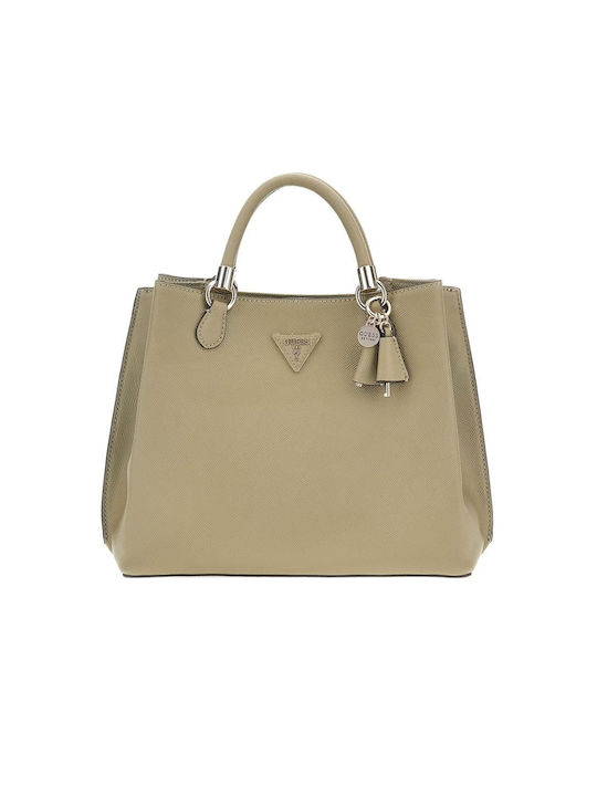 Guess Girlfriend Damen Tasche Hand Khaki