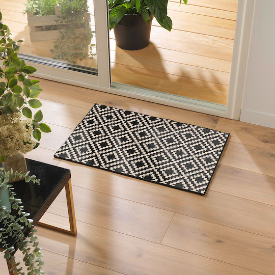 Douceur d'Intérieur Rutschfest Badematte Rechteckig L-c Losibi 1741450 Noir 50x80cm